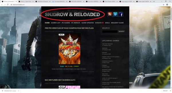 how to download games from skidrow
